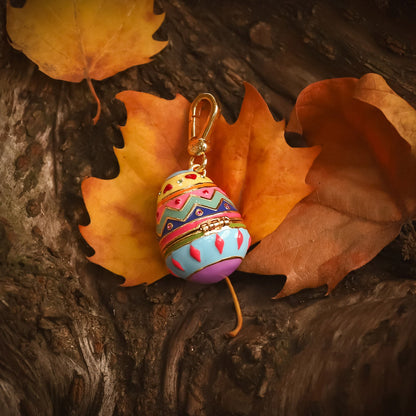Briony - Zodiac Easter Egg Locket Necklace