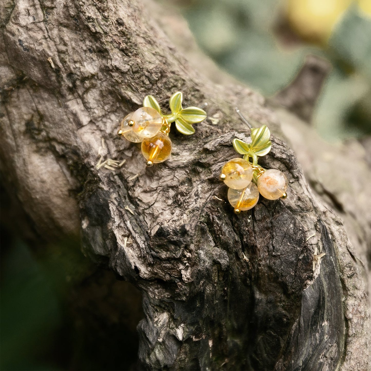 Leona - Gooseberry Stud Earrings