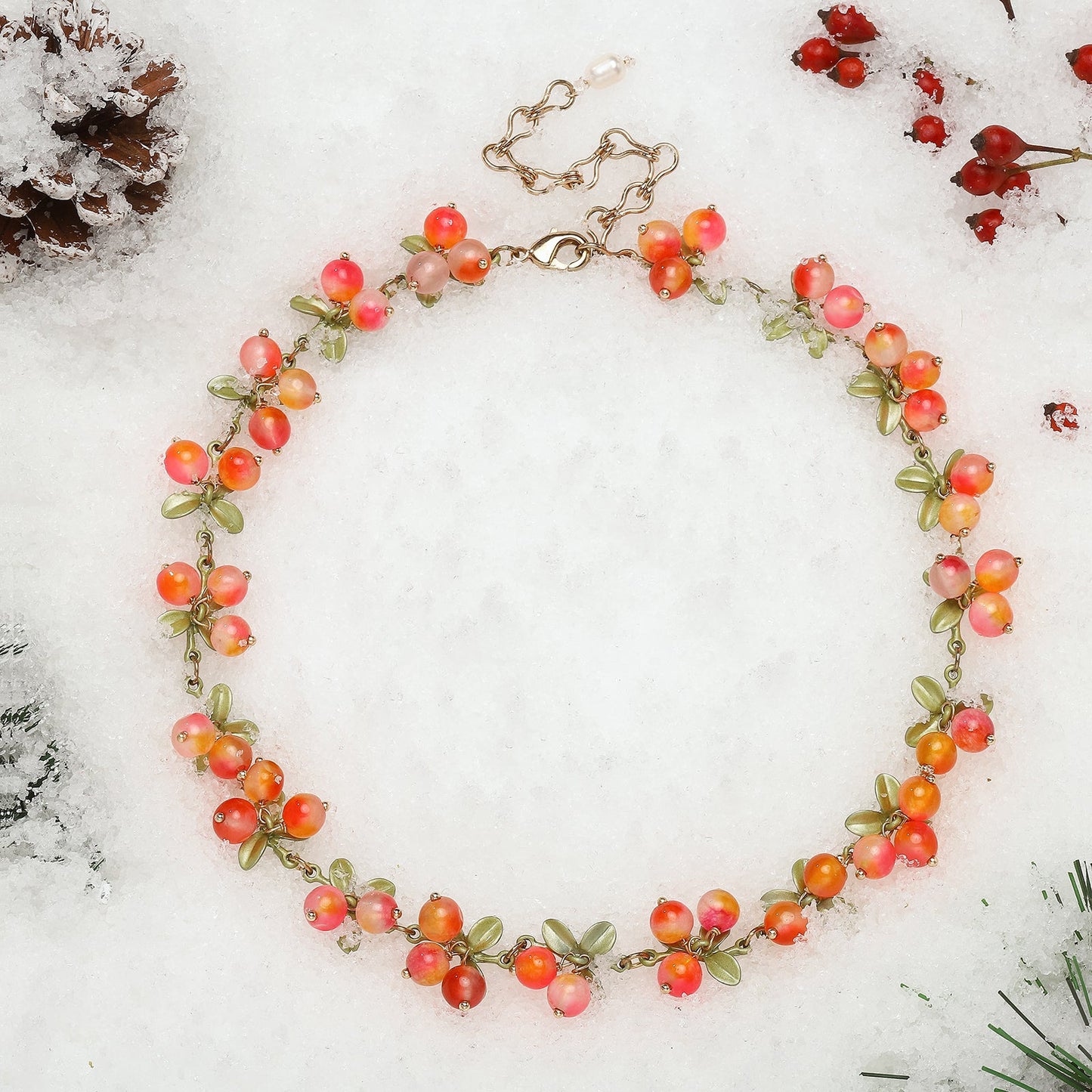 Aurora - Berry Cham Necklace