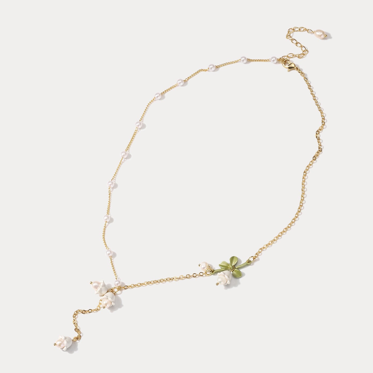 Pippa - Lily Of The Valley Beads Necklace