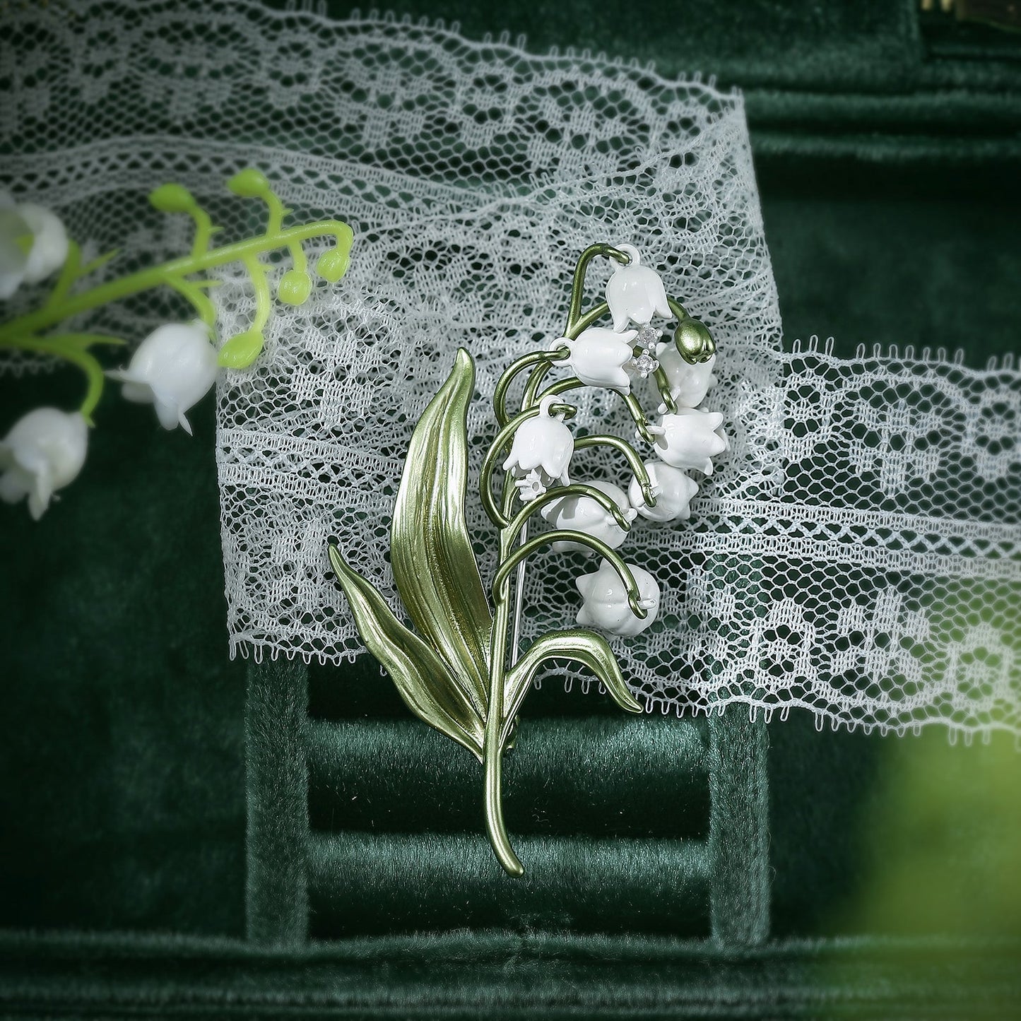 Romy - Lily Of The Valley Brooch