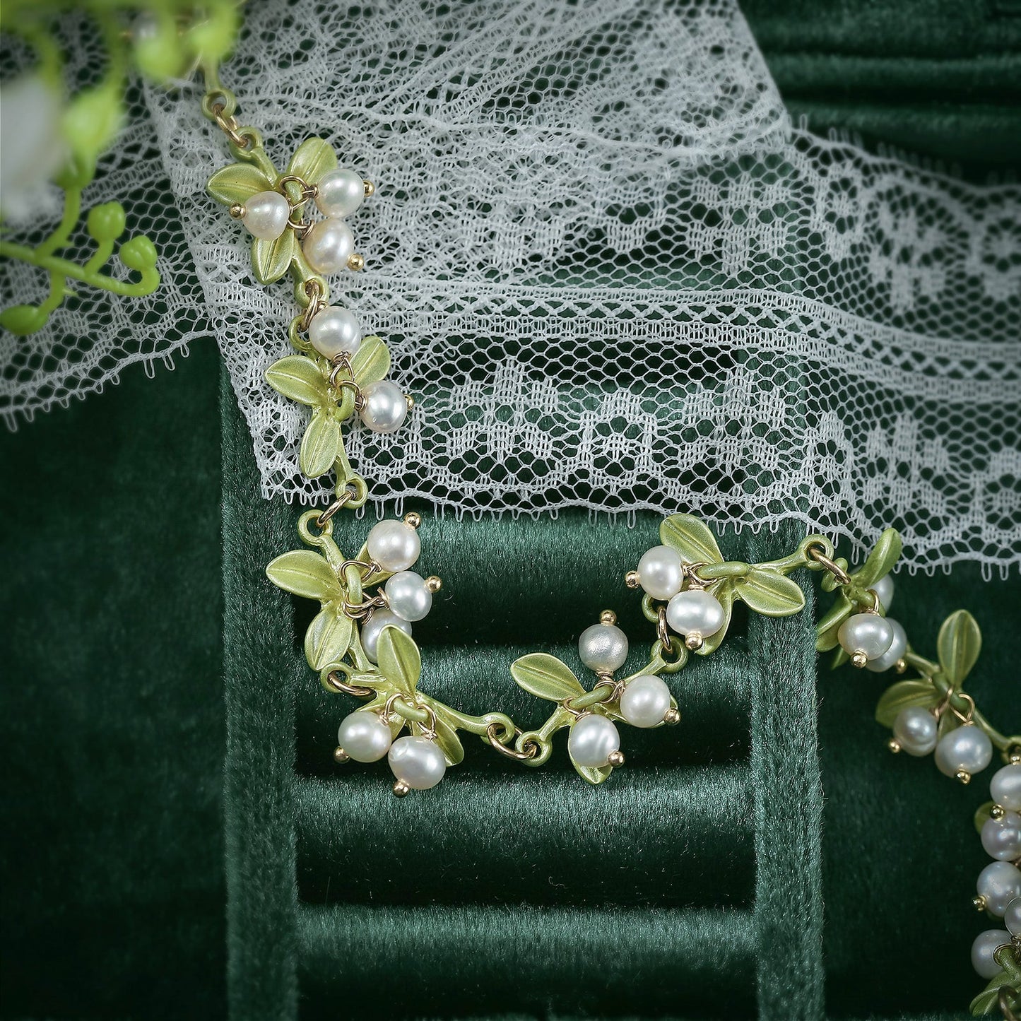 Andrea - Lily Of The Valley Necklace