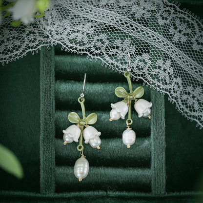 Eden - Lily Of The Valley Earrings & Bracelet