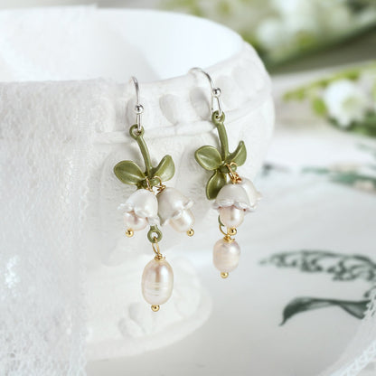 Eden - Lily Of The Valley Earrings & Bracelet
