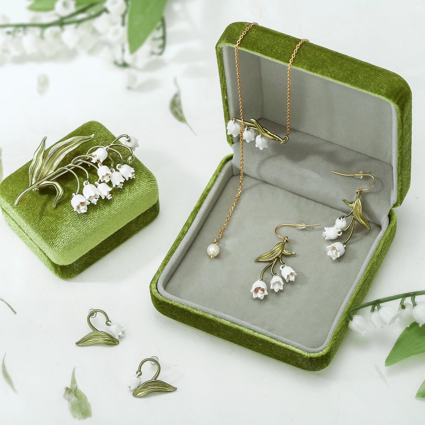 Zella - Lily Of The Valley Necklace