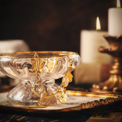 Josie - Moon and Star Chain Bracelet