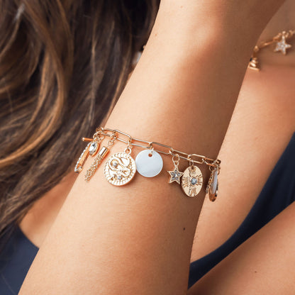 Josie - Moon and Star Chain Bracelet