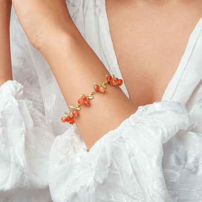 Maren - Berry Charm Bracelet