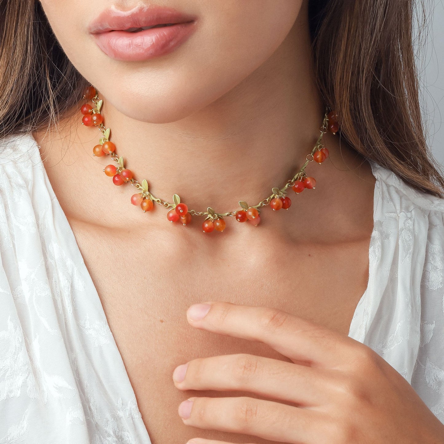 Aurora - Berry Cham Necklace