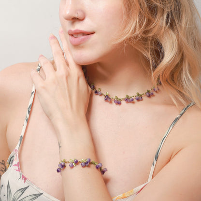 Splash - Charm Berry Necklace &  Bracelet