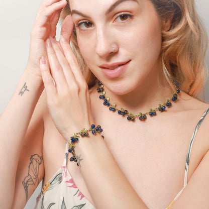 Willa - Blueberry Glow Bracelet