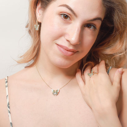 Kiara - Butterfly Chain Necklace