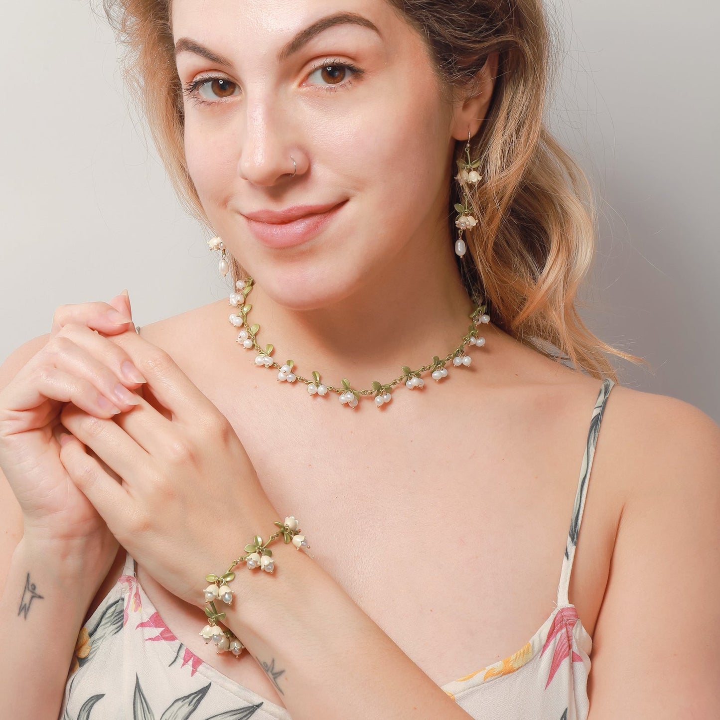 Jazmin - Lily Of The Valley Bracelet