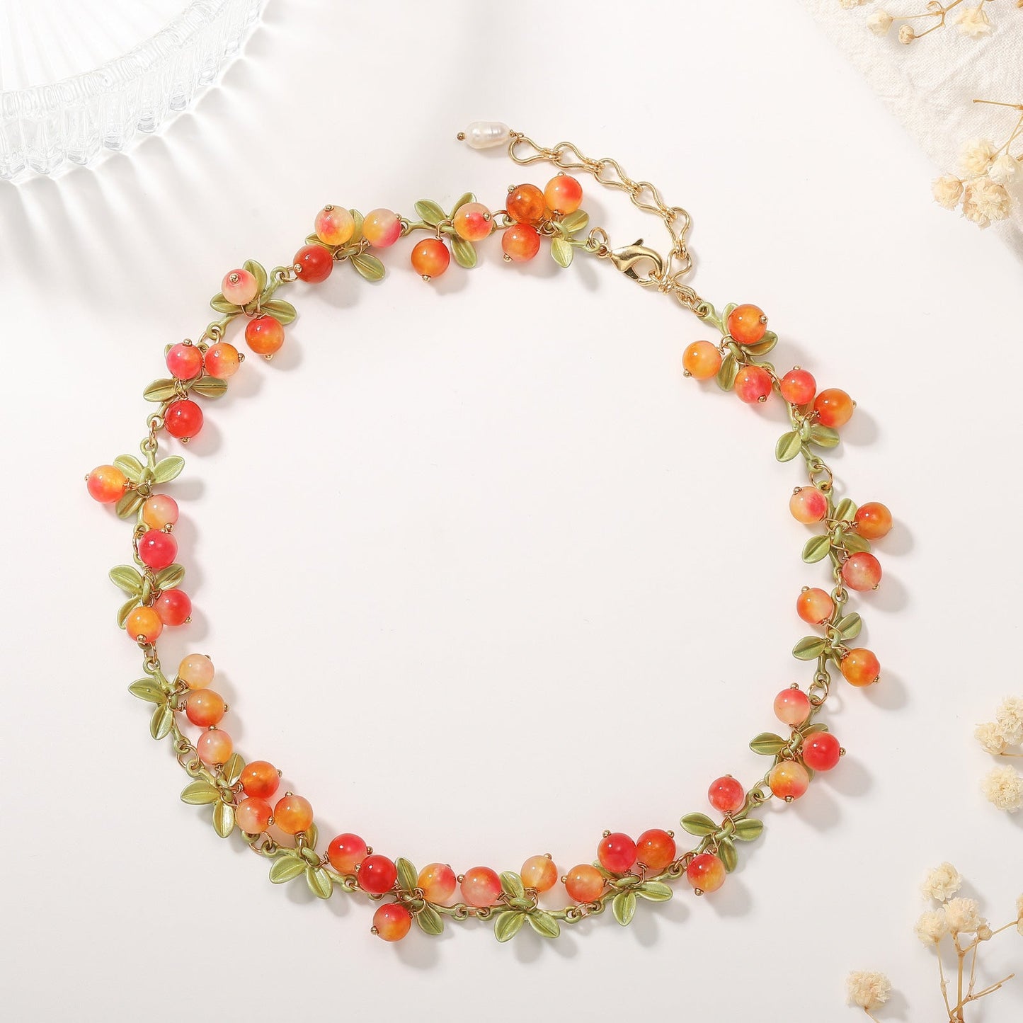 Aurora - Berry Cham Necklace