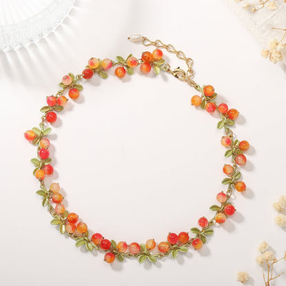 Aurora - Berry Cham Necklace