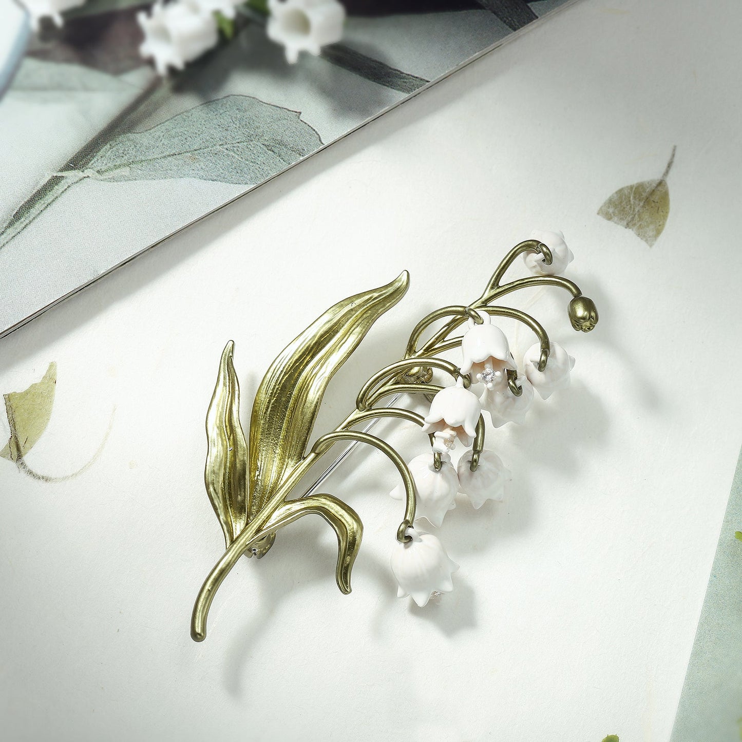 Romy - Lily Of The Valley Brooch