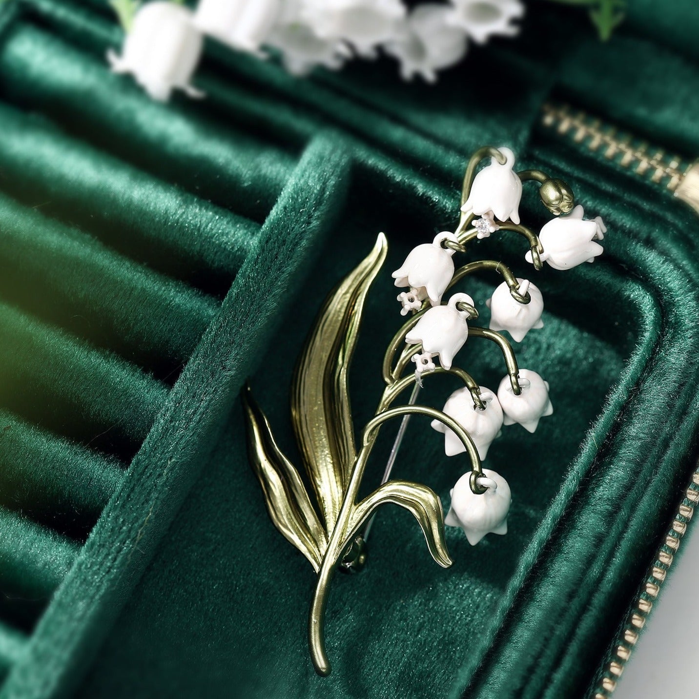 Romy - Lily Of The Valley Brooch