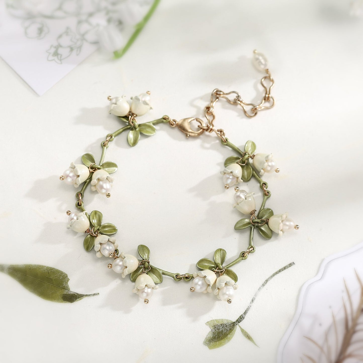 Jazmin - Lily Of The Valley Bracelet
