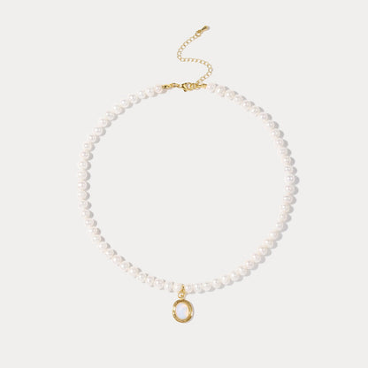 Colette - Moonstone Pearl Necklace