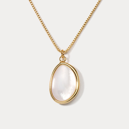 Myra - Opal Pendant Necklace