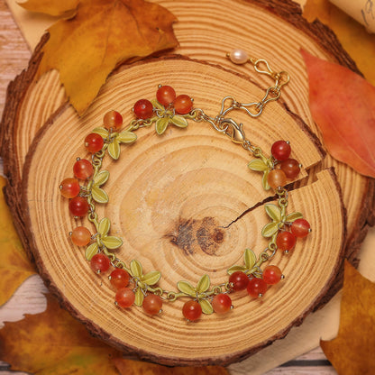 Maren - Berry Charm Bracelet