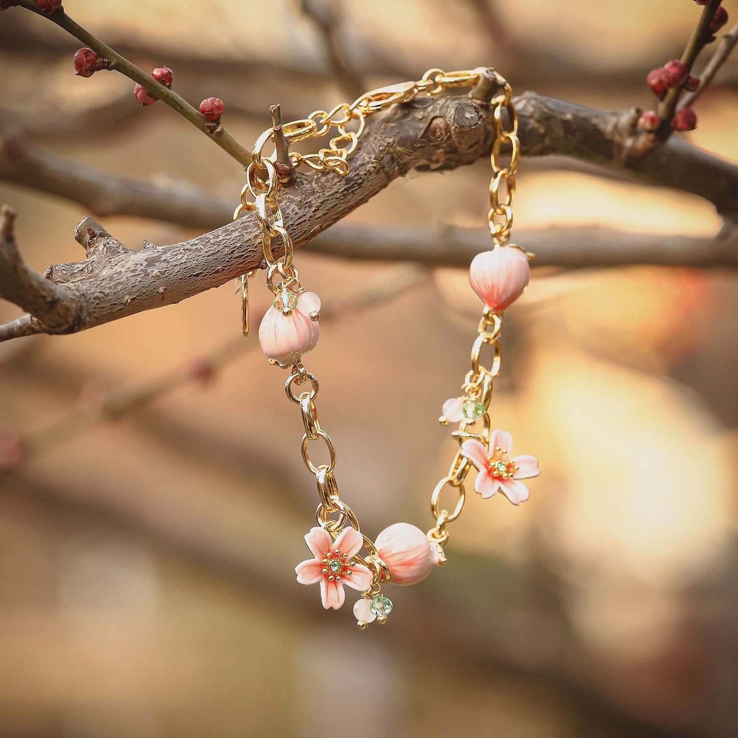 Vienna - Peach Blossom Bracelet