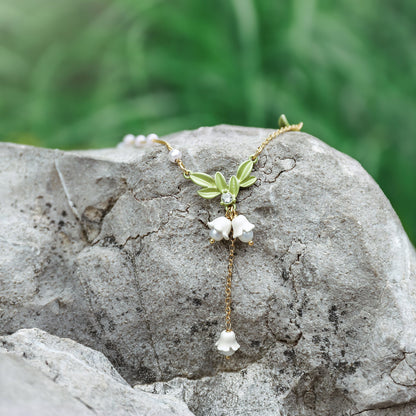 Paige - Lily Of The Valley Y-Necklace