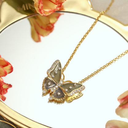 Kiara - Butterfly Chain Necklace