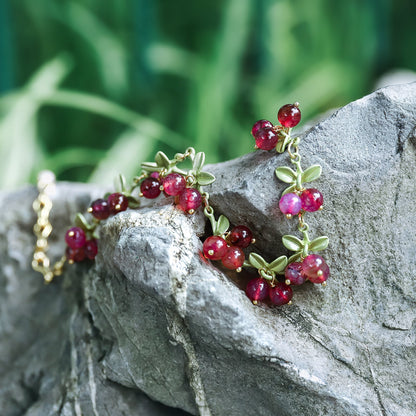 Liora - Cranberry Bracelet
