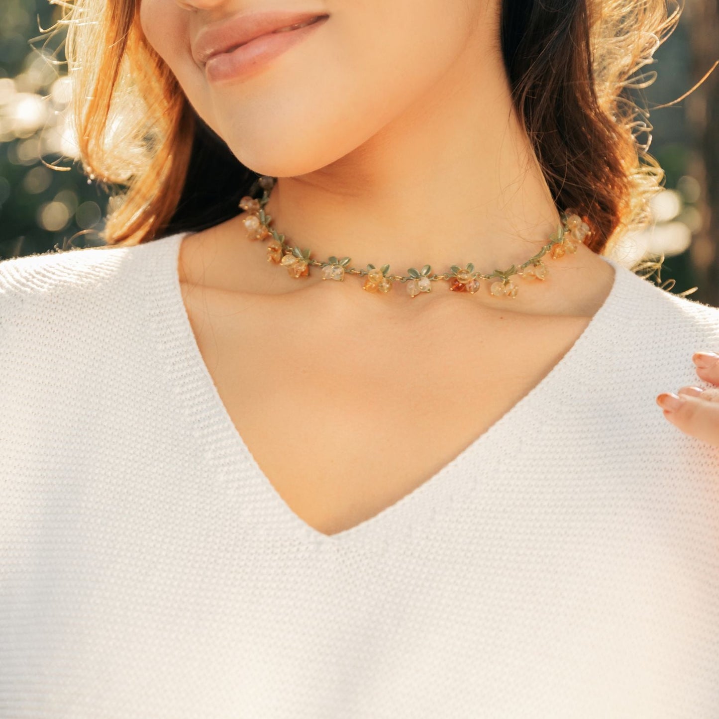 Elara - Gooseberry Necklace