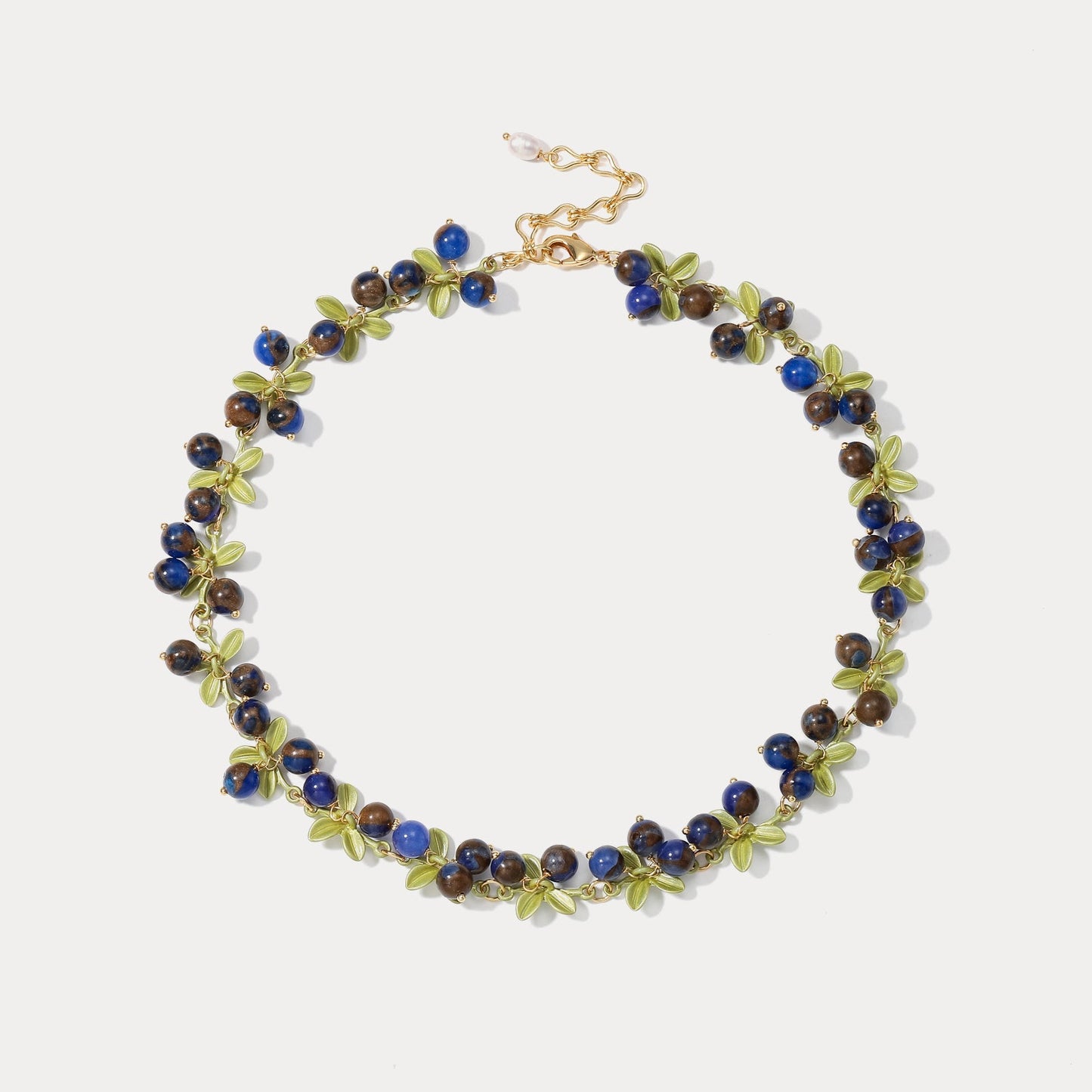 Hazel - Blueberry Chic Necklace