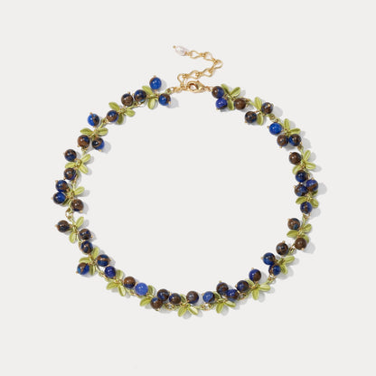 Hazel - Blueberry Chic Necklace