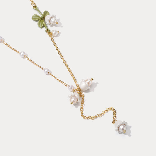 Pippa - Lily Of The Valley Beads Necklace