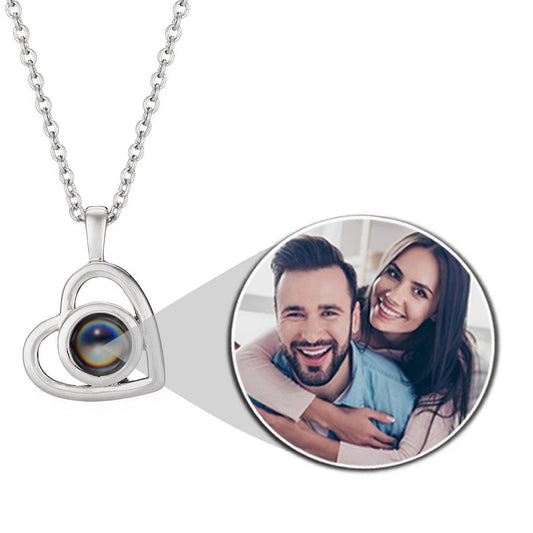 Mini Heart Projection Necklace