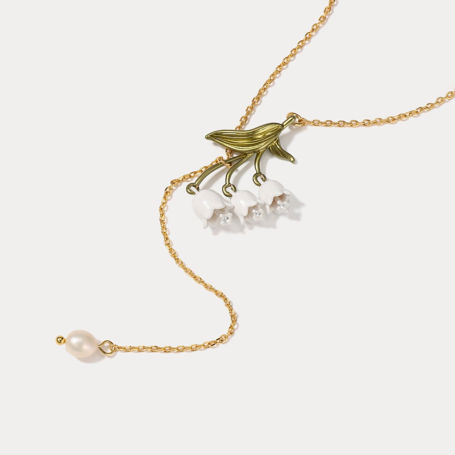 Zella - Lily Of The Valley Necklace