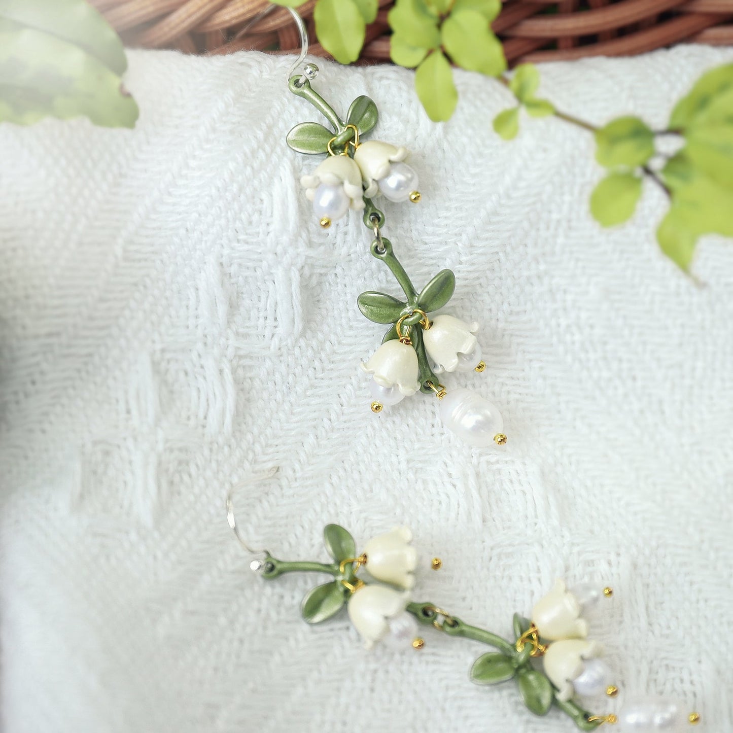 Lucia - Lily Of The Valley Earrings