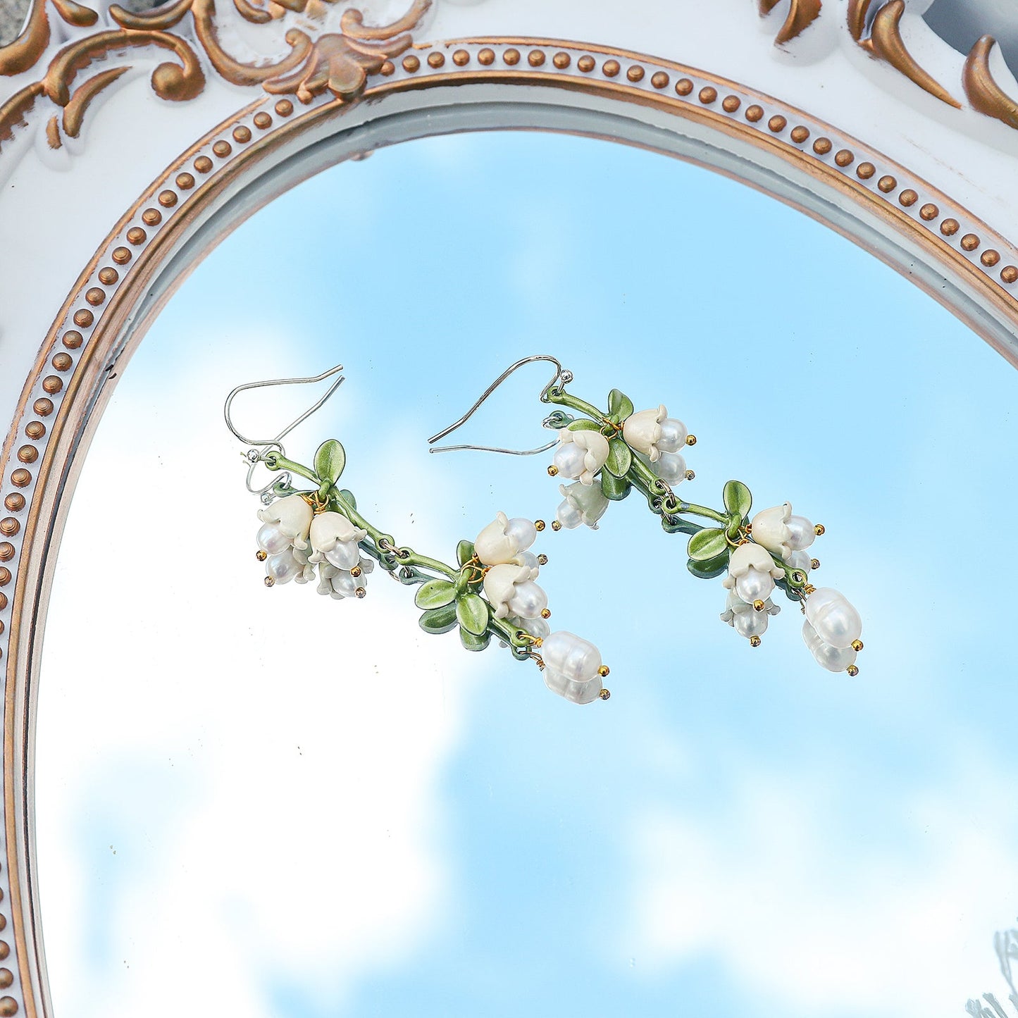 Lucia - Lily Of The Valley Earrings