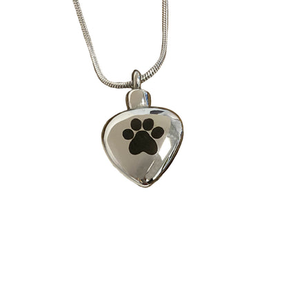 Selora - Heart Pendant with Paw Print
