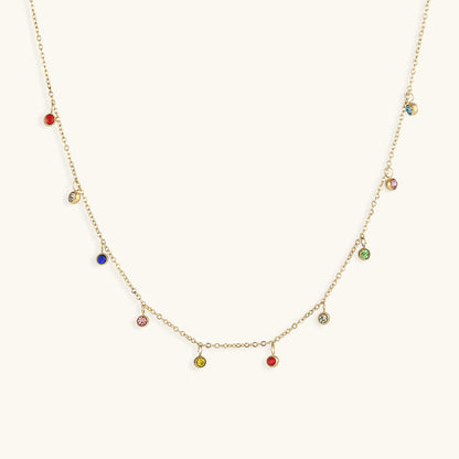 Colette - Gemstone Chain Necklace