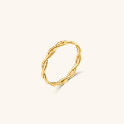 Gianna - Twisted Gold Ring