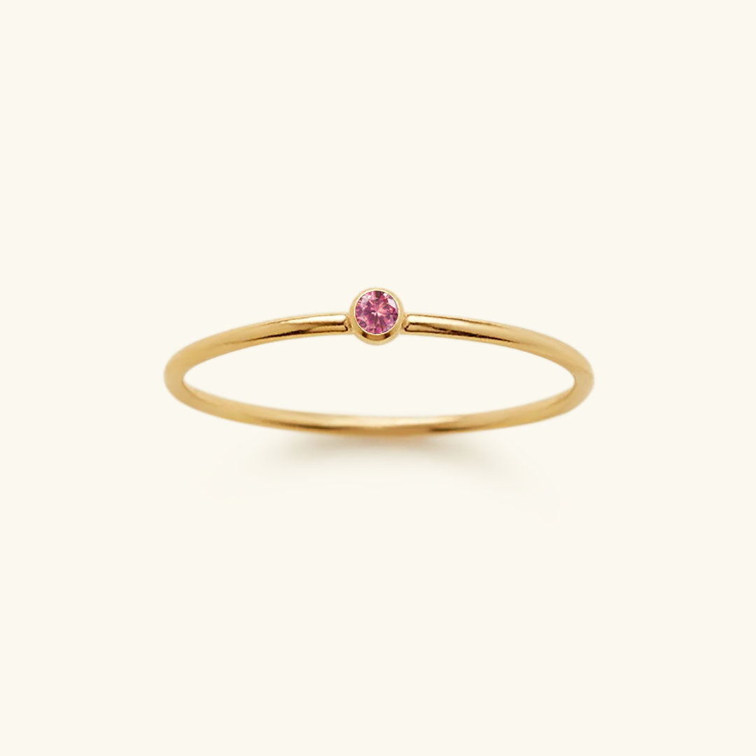 Briony - Birthstone Stacker Ring