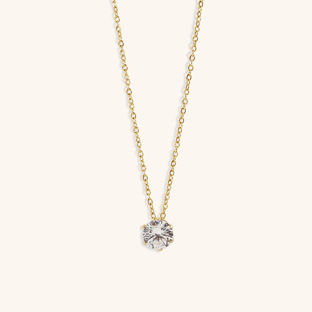 Gail - Diamond Gold Necklace