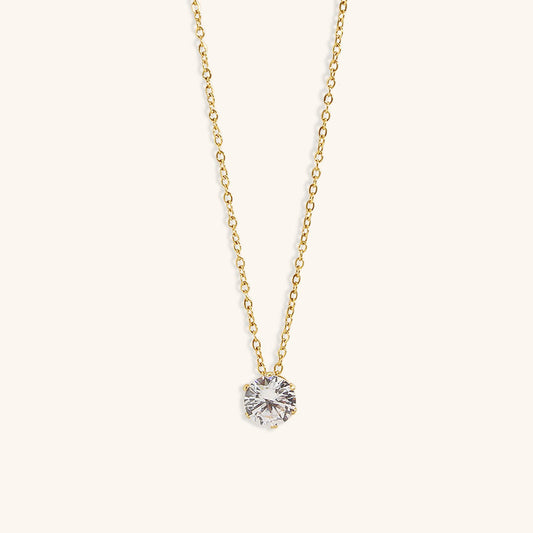 Gail - Diamond Gold Necklace