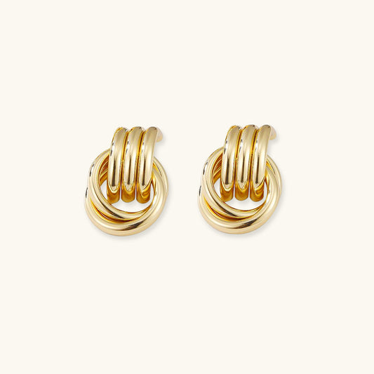 Nora - Layered Hoop Earrings