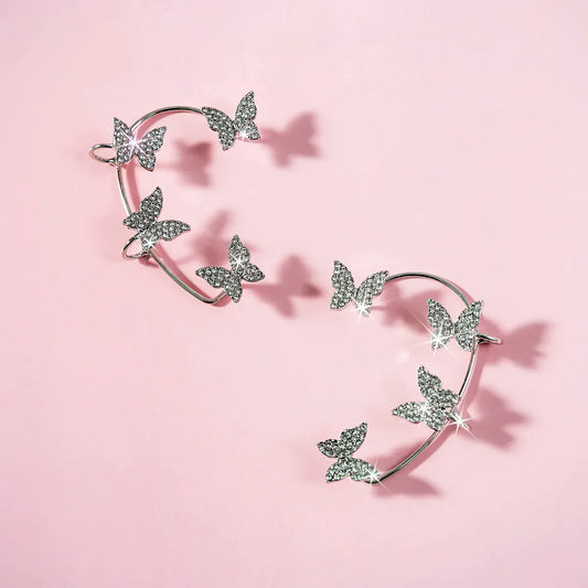 Eleanor - Butterfly Ear Cuffs