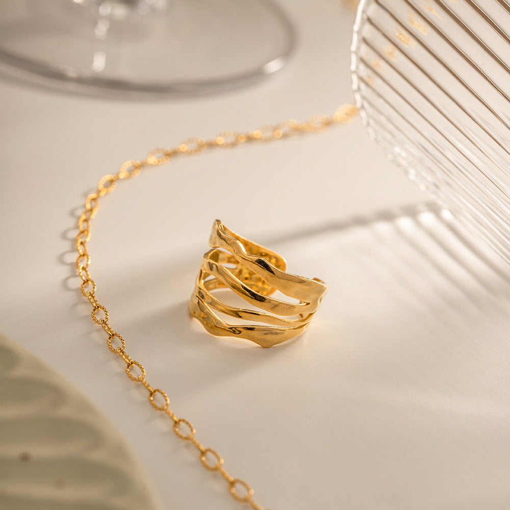 Caitlin - Layered Ring