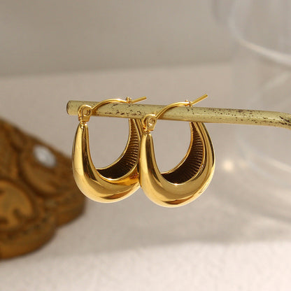 Evie - Gold Hoop Earrings