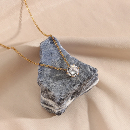 Gail - Diamond Gold Necklace