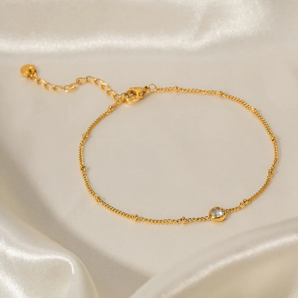 Melissa - Gold Chain Anklet