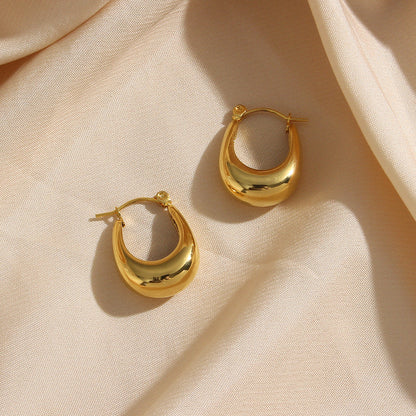 Evie - Gold Hoop Earrings